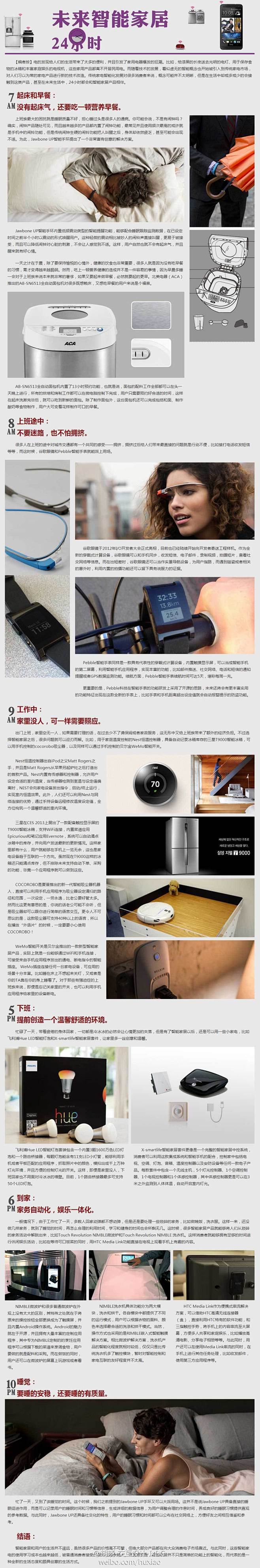 【未来智能家居的24小时】传统家电智能化...