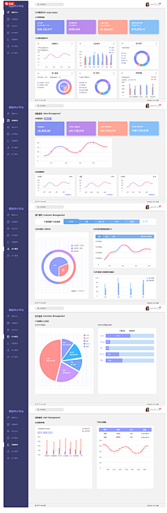 故人不美不倾城采集到【UI design 】后台管理系统界面