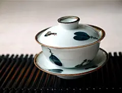 大号盖碗茶杯茶碗功夫茶具手绘瓷陶瓷三才仿古柴烧老茶杯 森木意-淘宝网