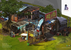 _Evolution_采集到废土 战争—场景 气氛