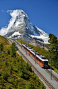 mountain train, Switzerland