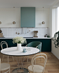 Three ways : Three different interiors, three different mood, three different styles. Commercial project. 