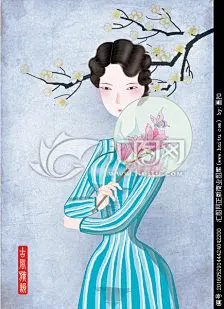 【民国风】--手绘民国美人、民国风情－堆糖，美好生活研究所