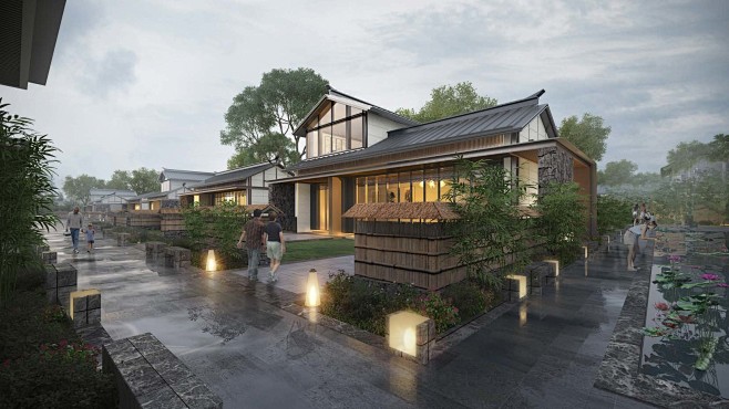 养老文旅田园康养医养社区综合体建筑开发C...