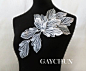 GAYCHUN Handmade flower patch Leaves applique wedding decoration #WeddingDress #LaceApplique #LaceFabric #WeddingDecoration #3dLaceApplique #FlowerWeddingDress #WeddingDresses #Gaychun #WeddingApplique #WeddingDressTrim