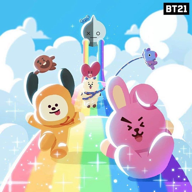 BT21的Instagram主页(@bt...