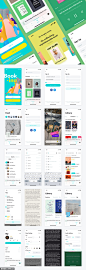 源文件-读书app 图书商城app ui .xd素材下载