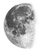 月球阴晴圆缺手帐素材