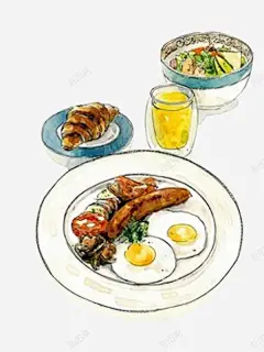 卡通手绘食物高清素材 免抠 设计图片 免费下载 页面网页 平面电商 创意素材 png素材