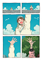 【向往镇】-野餐～动漫短篇四格漫画叫我东东 - 原创作品 -  -07
