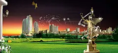 欧美,雕像,城市,大气,观天下,驭世界,房产背景,高端社区,房产海报,房产展板,海报banner图库,png图片,,图片素材,背景素材,128812北坤人素材@北坤人素材