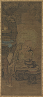 宋代绘画大师金大受的十六罗汉图