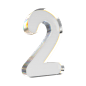 千库网_3D立体玻璃透明色散数字1_元素编号13384750
