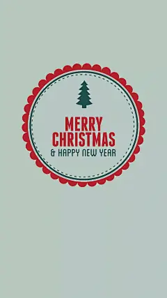 好看的圣诞节插画iphone壁纸 - 治愈系图片