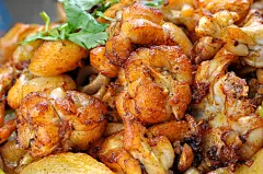 高清美食菜谱干锅牛蛙田鸡JPG图片素材