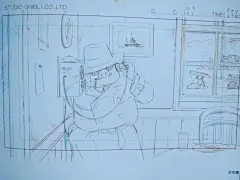 宫崎骏罕见手稿
