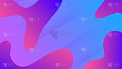 动态背景。光谱技术手册。最小的元素。梯度期刊。3d登陆页。粉红色的数字布局。现代形状颜色。未来派传单