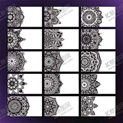 古典花纹名片 【酷图网】传统花纹,古典花纹,花纹图案,名片,创意名片,设计卡片,eps,ai,矢量,高清图片,素材
