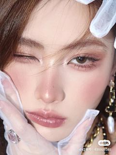 藍莓coke采集到妆容
