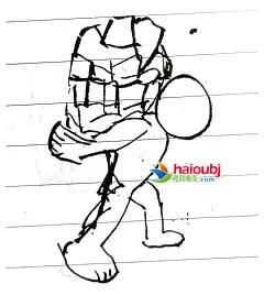 搬家公司小插画,昆明搬家公司,长途搬家公司插画线描-海鸥搬家