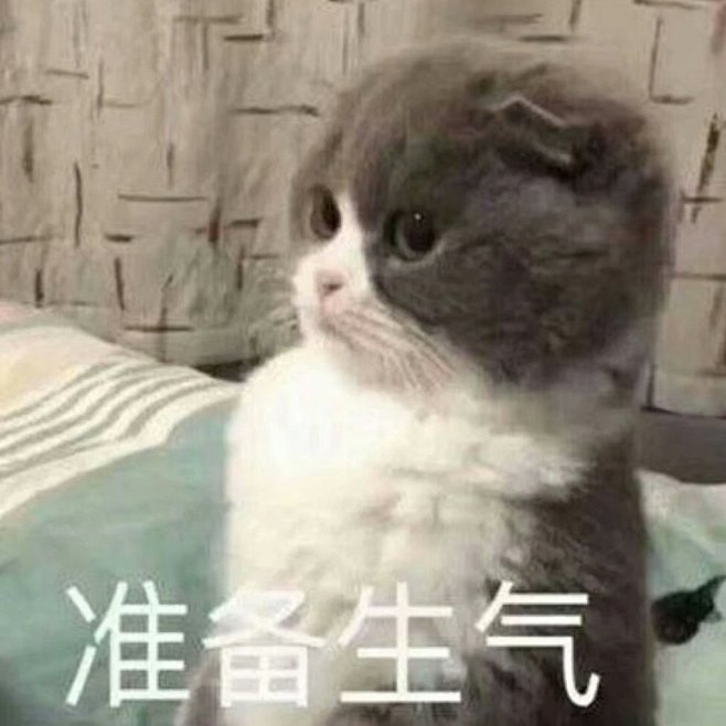 （表情包）再不理我我就准备生气咯