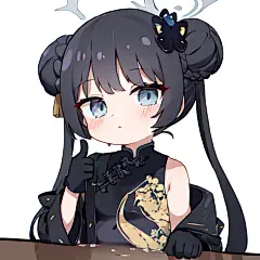 #表情包 妃咲の肯定 - 小弃的插画