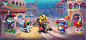 aquarium Game Art app game gold crab building fantasy