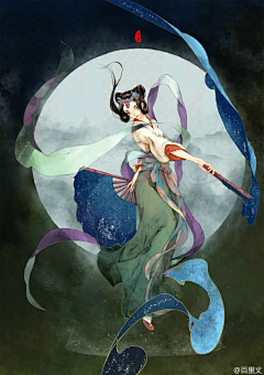 柠萌少女i采集到古风(美人)