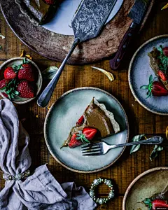flatlay 食品 巧克力 馅饼 甜点 蛋糕 美食摄影图片图片壁纸