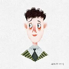 儿童插画人物头像创作_麦禾LYQ|儿童绘本插画师__插画师作品_涂鸦王国gracg.com