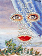 Sheherazade - Rene Magritte
这位谢赫扎拉徳就是《天方夜谭》中讲了一千零一夜故事的那位姑娘。