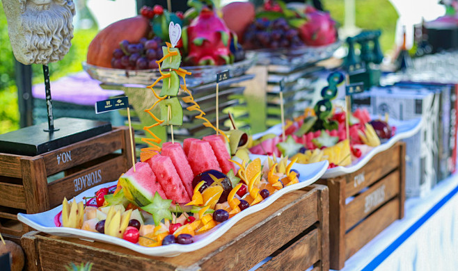 水果拼盘水果茶歇