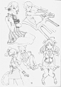 最全画师【米山舞】插画/线稿图集（长期更新）