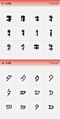 常用偏旁部首-设计变形速查手册平面字体字形刘兵克 - 原创作品 -   (14)