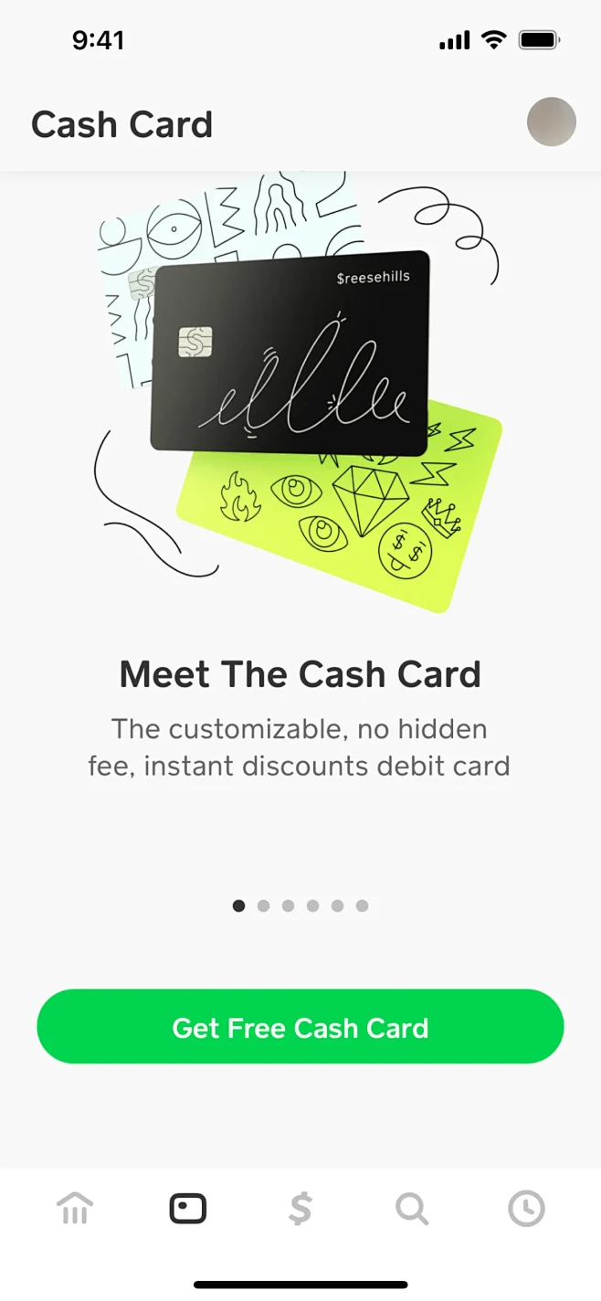 Cash App Ordering a ...