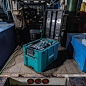 Photo by Makita Tools USA on November 11, 2024. 可能是包含下列内容的图片：钻床、发电机、电池和文字.