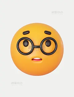 3DC4D立体发呆表情包