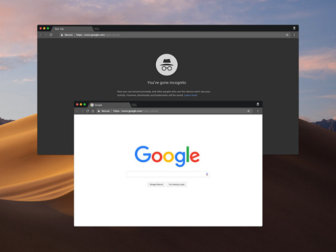 谷歌chrome无痕浏览器窗口