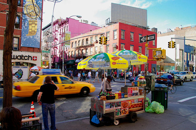 A Colorful Street by...