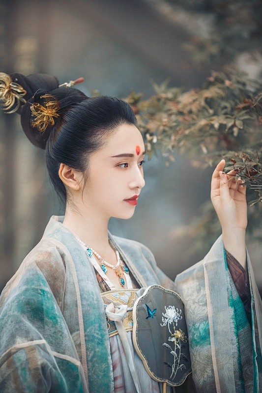 秋夕_人像_POCO摄影,人像,美女,汉...