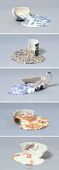 最陶瓷：“流逝的物”，智利艺术家 Livia Marin的历时两年的作品《broken things》