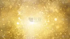 抽象的黄金和明亮的闪闪发光的新年背景