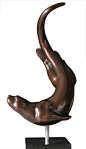 otter sculpture bronze - Google Search