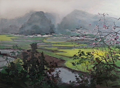 落花同梦采集到油画风景