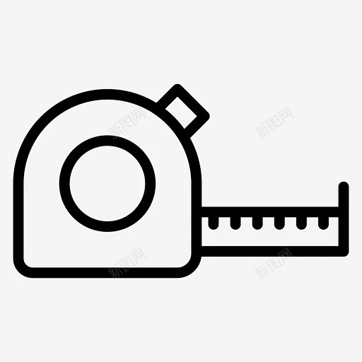 卷尺施工卷尺量尺 标识 标志 UI图标 设计图片 免费下载 页面网页 平面电商 创意素材-花瓣网