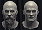 Kvasir, the Jailer of Loki Highpoly Sculpt, Vinayak S : I have been eager to work on a fanart when the new God Of War game came out.I stumbled upon one of the concepts by Yong Yi Lee  for  Kvasir (the Jailer of Loki). I was highly inspired by the highpoly