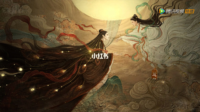 千古玦尘片头壁画 : #插画分享#【图片...