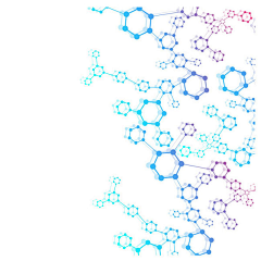 小丫头_可可采集到科技  生物   分子  医学背景