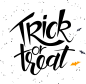 万圣节字体 trickortreat PNG