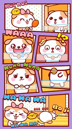 万圣节三格漫画卡通可爱手机海报素材-花瓣网